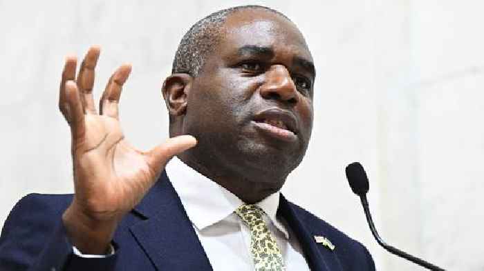 David Lammy promises £55m in support for Ukraine on visit to war-torn country