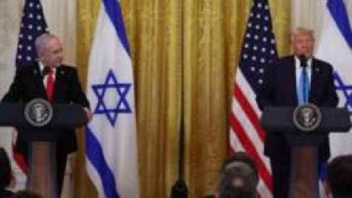 Watch:  The moment when Trump says US could 'take over' Gaza