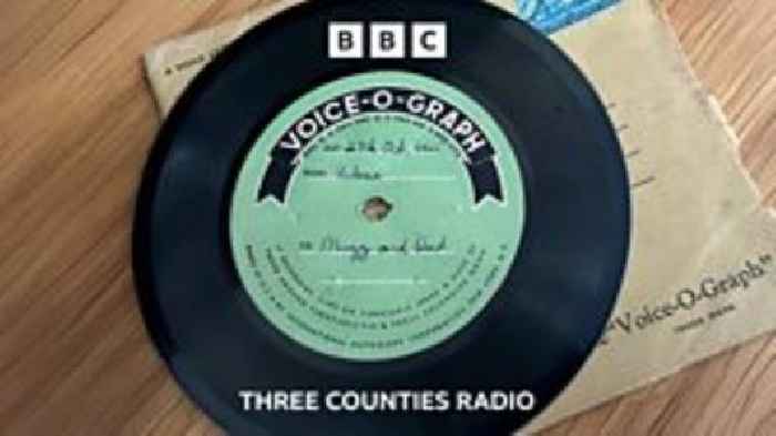 Reunited with message sent home 70 years ago