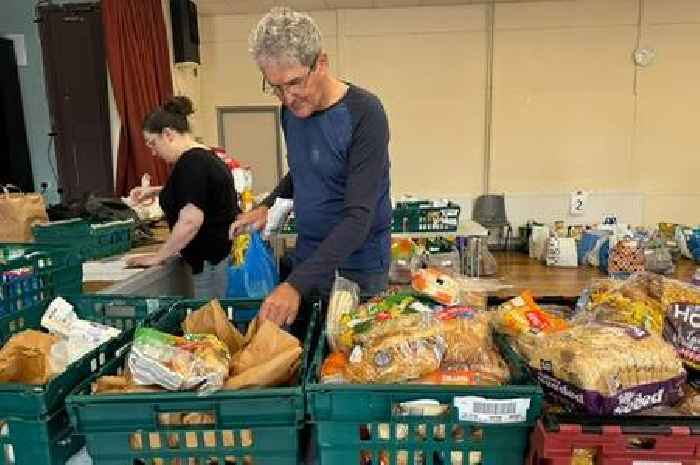 Food bank in affluent Nottinghamshire area facing 'steep increase' in demand