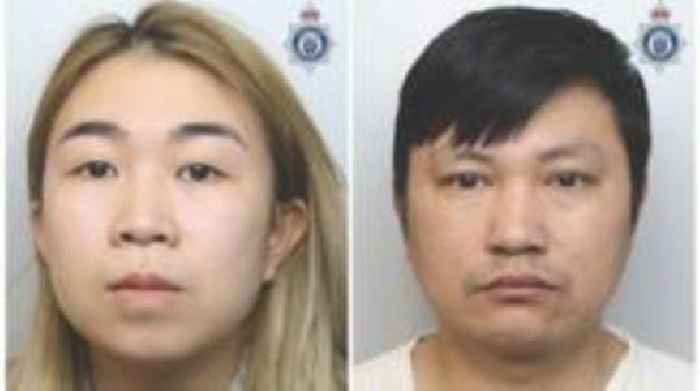 Nail bar couple who trafficked teens jailed