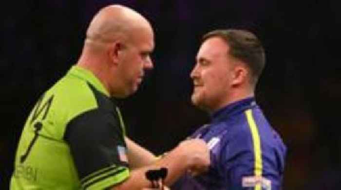 'He's not a baby any more' - Van Gerwen on Littler