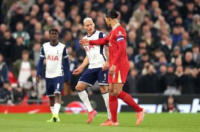 Virgil van Dijk Liverpool red card decision explained after Richarlison elbow incident vs Spurs