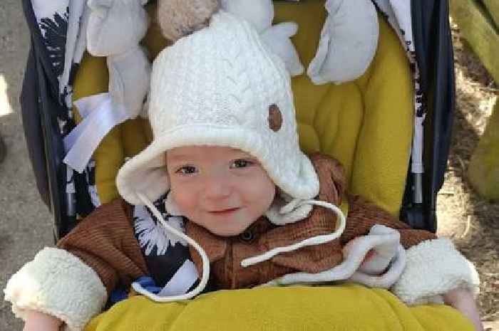 Evil stepdad who tried to blame biscuit after shaking baby to death jailed for life