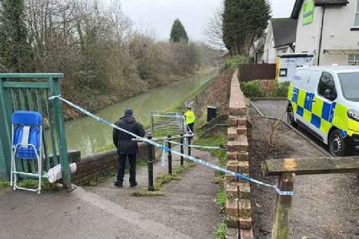 Tamworth canal incident live as scene sealed off near supermarket