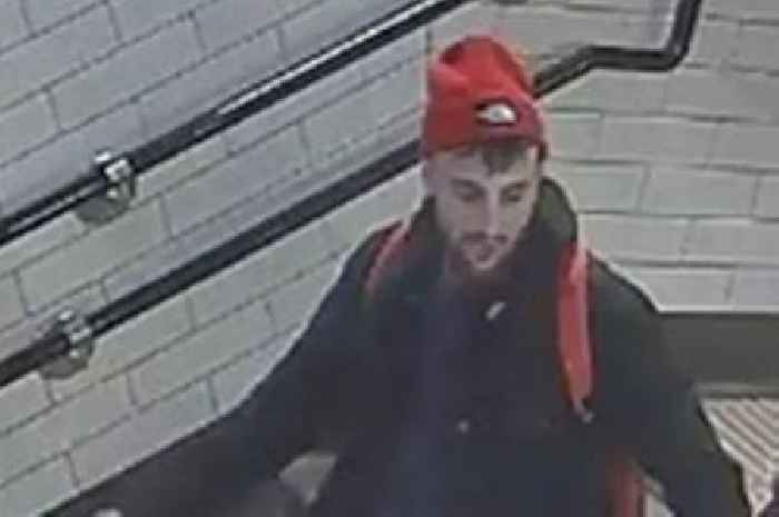 Police release Elizabeth line CCTV of man officers need to find after woman sexually assaulted at station