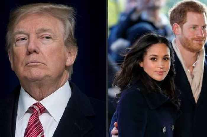 Donald Trump dismisses deporting Prince Harry as he has 'enough problems with Meghan'