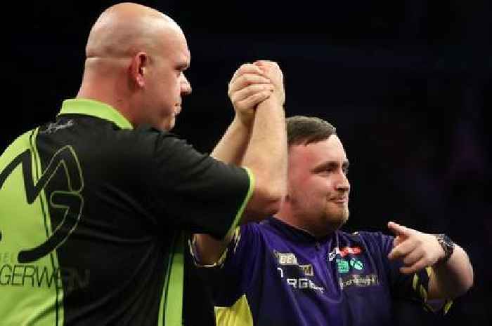 Michael van Gerwen's 'scandalous' Luke Littler claim, 'crying' comment, painful admission