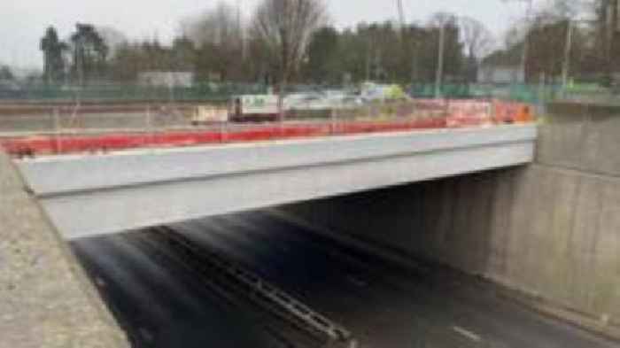 Road reopens after A52 bridge repairs near the QMC