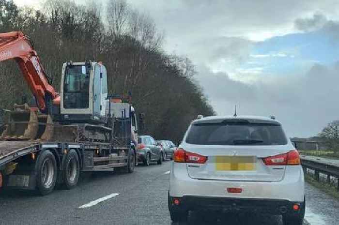 Live: A38 blocked and long delays after crash in Devon