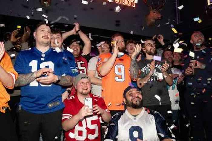 NFL star Gronk interrupts local Super Bowl showing with 'special message' for fans