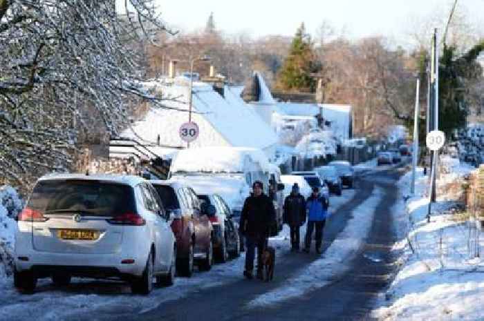 All the parts of England set for snow 'before end of Tuesday'