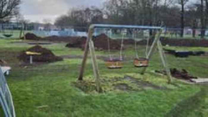 More WW2 bombs found under children's playpark