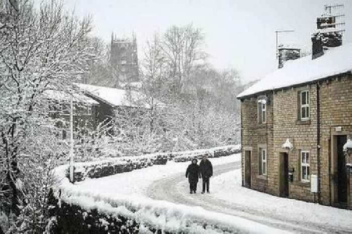 UK snow maps show 21 counties in England set to be hit by heavy snow this month - full list