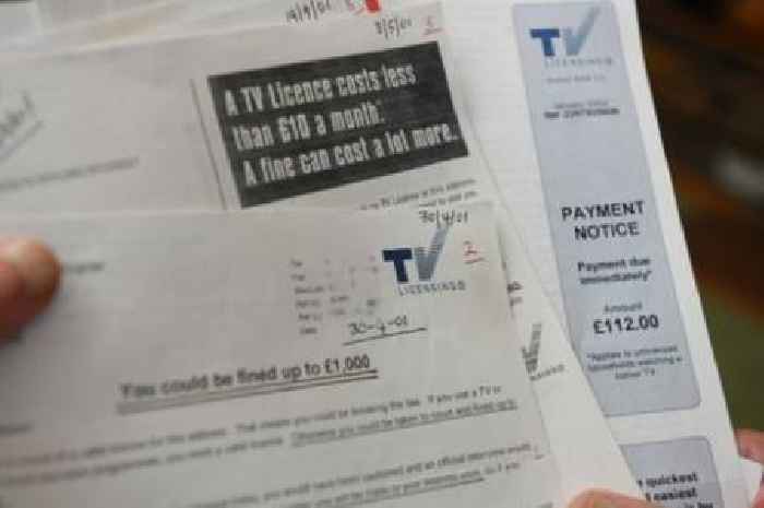 TV Licensing issues letter containing £1,000 warning to 41 million UK households