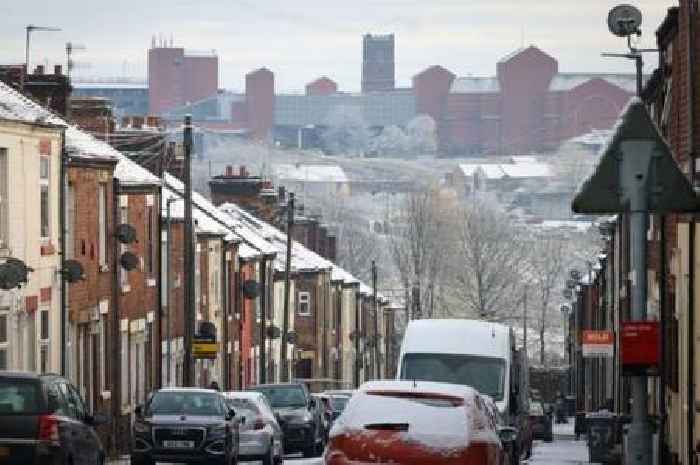 All the parts of England set for snow with temperatures dropping to -2C