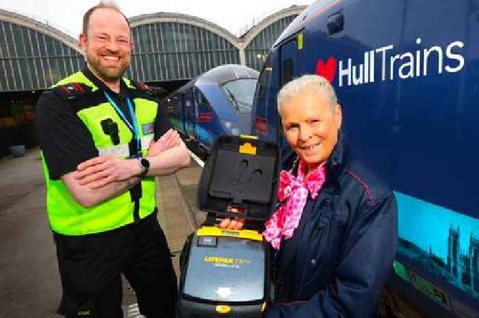 Hull Trains' lifesaving donation to vital city medical team