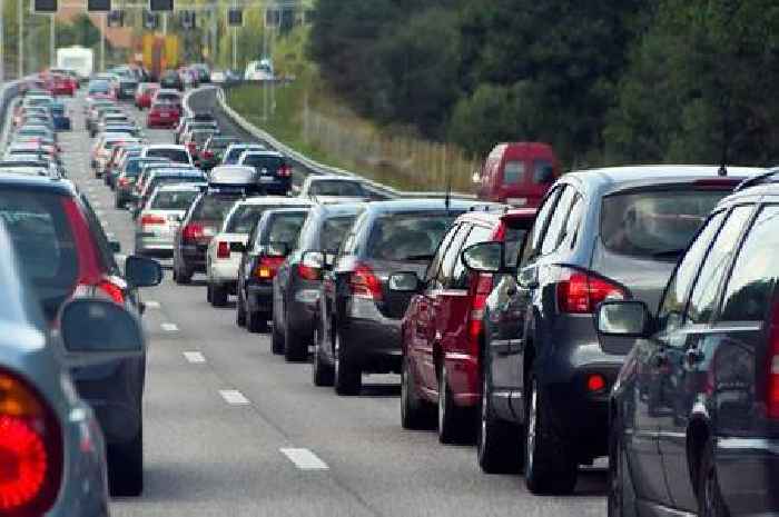 Severe A14 delays after crash causes heavy traffic on slip road