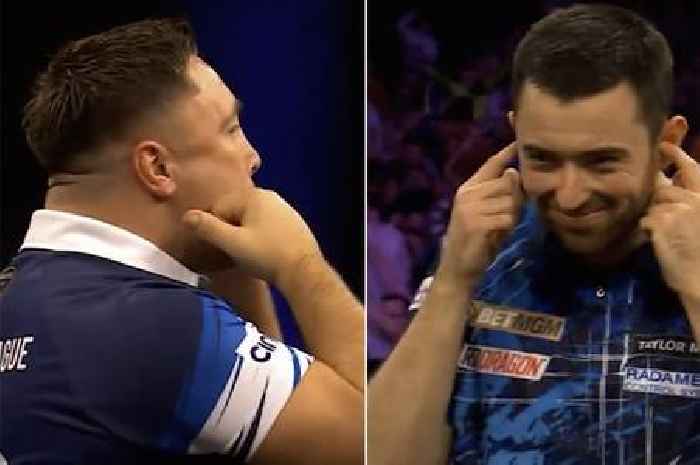 Gerwyn Price whistles back to jeering darts fans and mouths X-rated response