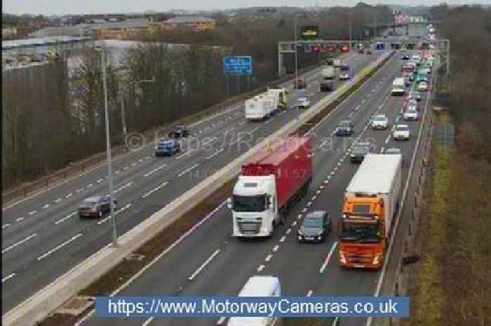 Live: M4 slip road shut after rush-hour crash near Bristol