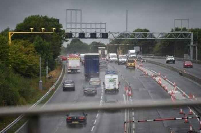 M6 and M5 road closures to cause disruption for drivers this weekend