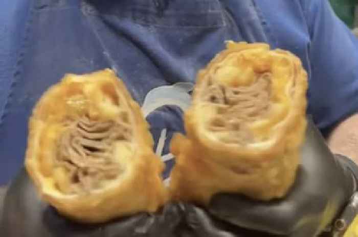 Edinburgh chippy goes viral with 'artery busting' deep fried version of unusual request