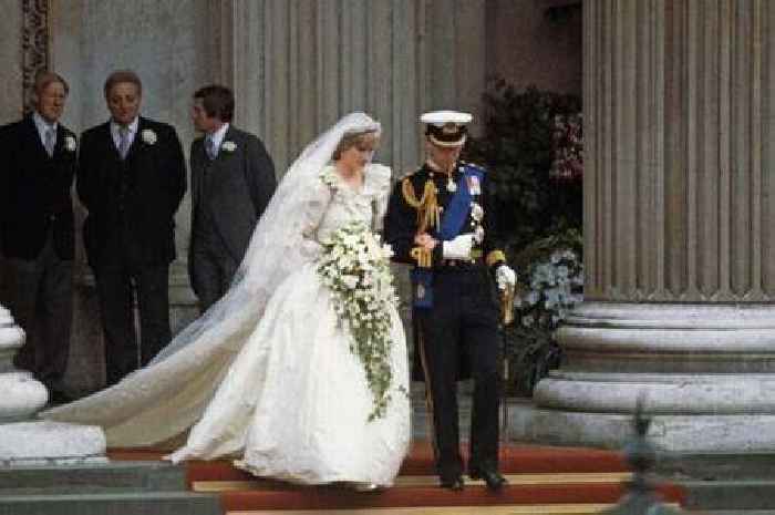 King Charles's touching gift to Diana night before wedding as note shows his true feelings