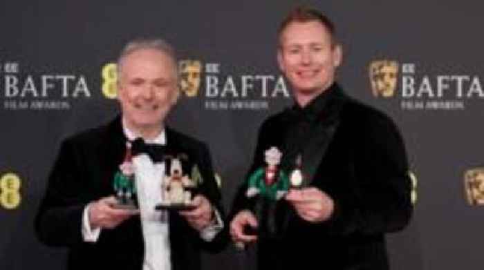 Wallace and Gromit scoop top awards at Baftas