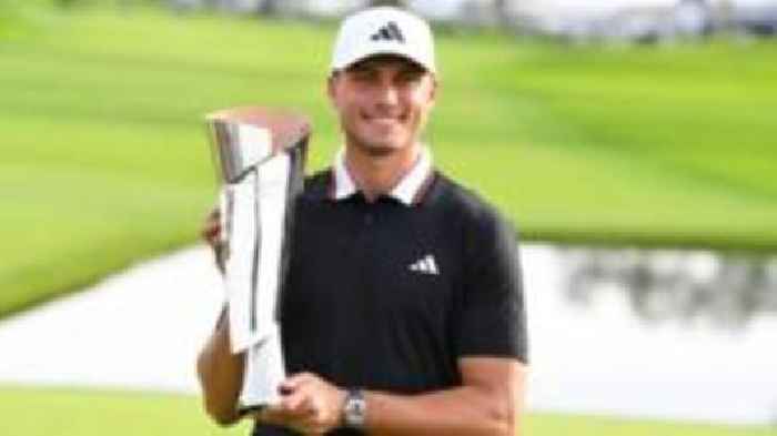 Aberg snatches win to claim second PGA tour title