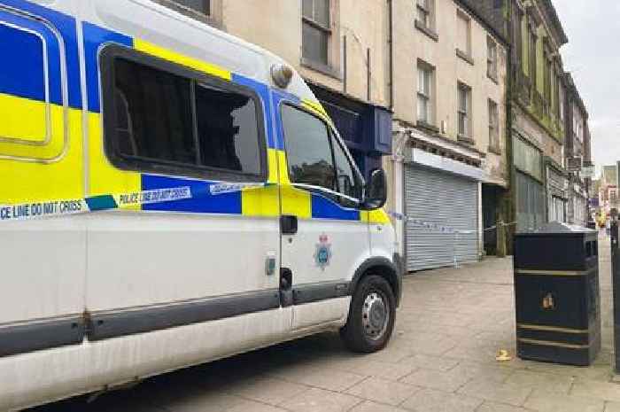 Live Burslem updates as cordon goes up and police stand guard