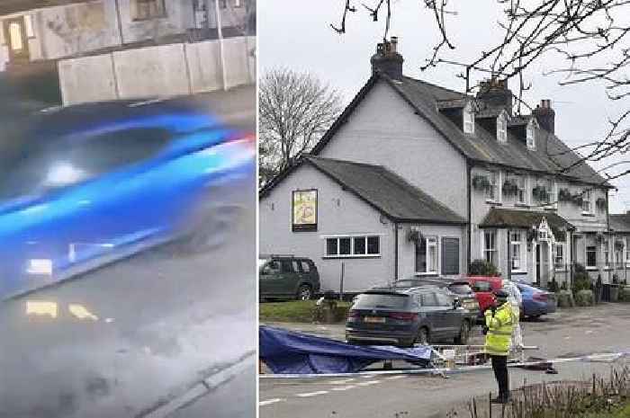 Gunshots ring out in chilling footage as woman shot dead outside pub on Valentine's Day