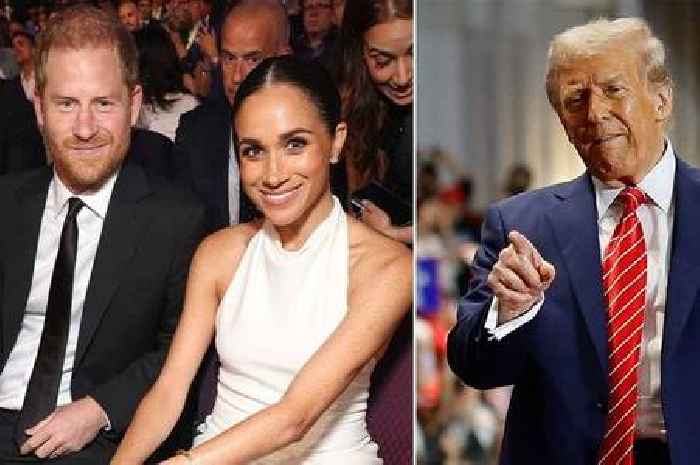 Prince Harry and Meghan Markle's 'blunt statement' on Donald Trump amid rivalry