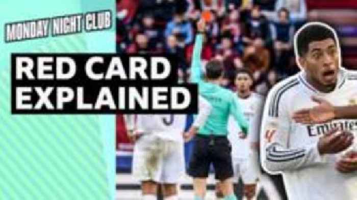 Why is Jude Bellingham facing such a long suspension after red card?