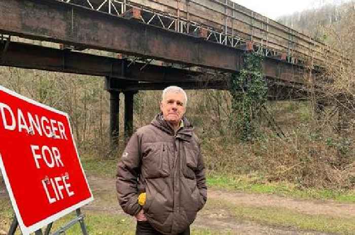 'Danger to life' bridge closure 'spoils' 50th anniversary of Wye Valley Walk