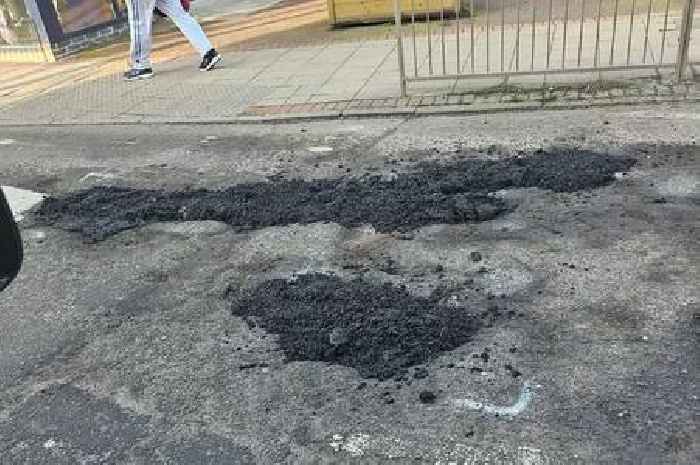 Council workers sent back to Stapleford road after 'embarrassing' pothole repairs