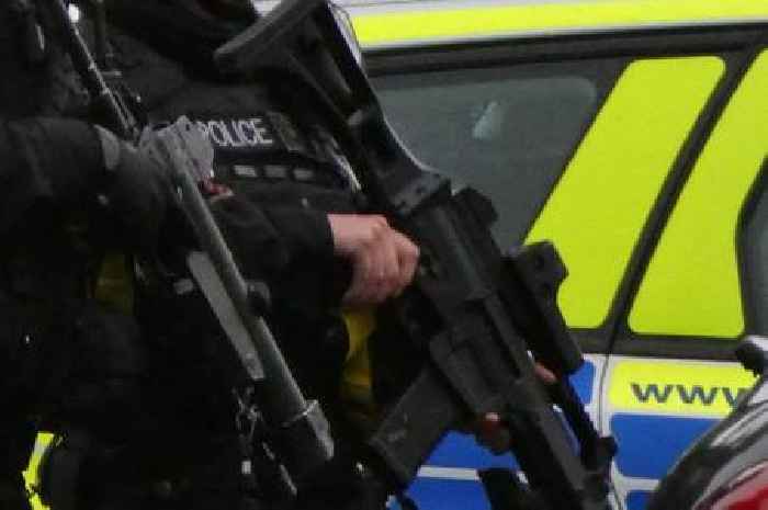 Live updates as 'armed police swarm A34' in North Staffordshire