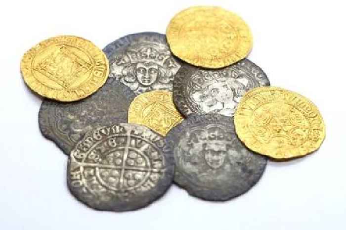 Medieval coin hoard dating back 600 years unearthed by Scots metal detectorists