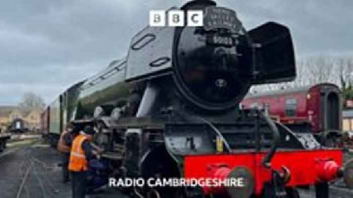 Railway royalty rolls into Peterborough