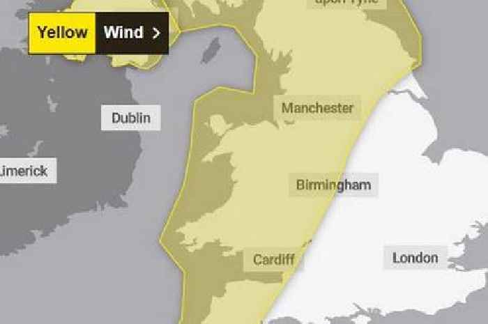 West Midlands weekend gales as Met Office issues yellow weather warning