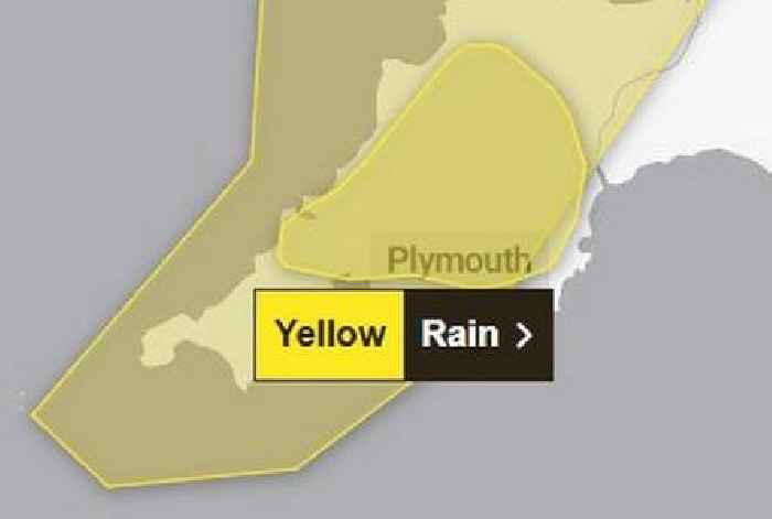 Met Office issues 12-hour weather warning for rain