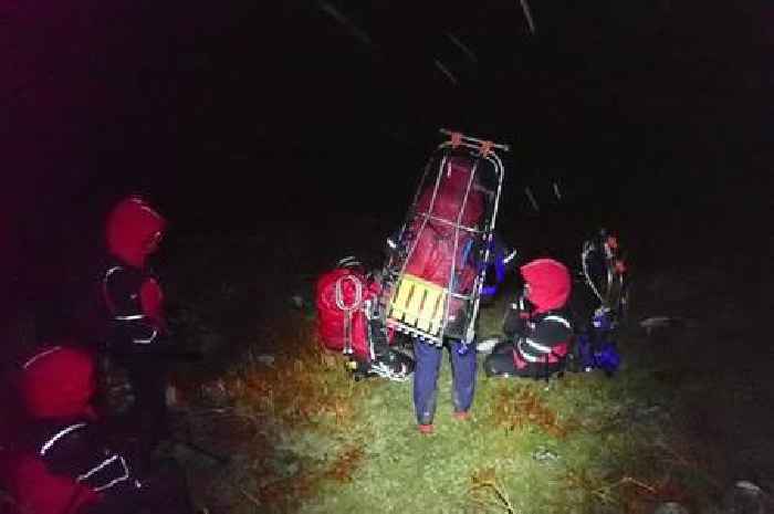 Scots mountain rescue team save person after extreme 10 hour SOS mission