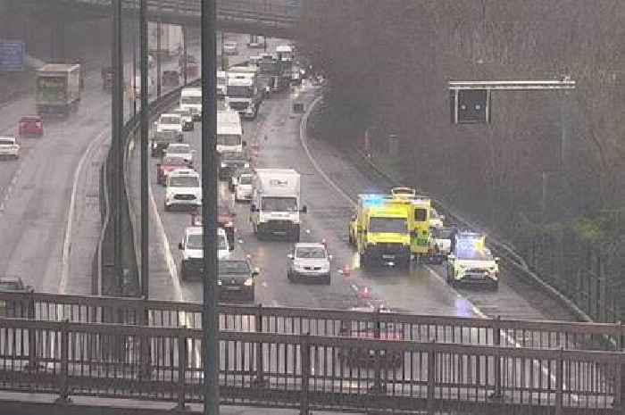 Live updates as M4 incident causes delays