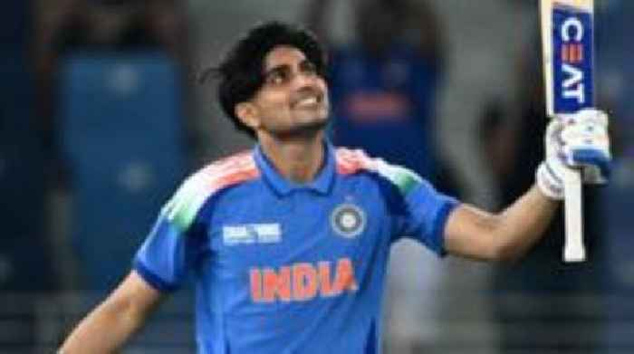 Gill hits ton as India cruise to victory over Bangladesh