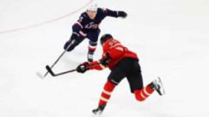 Canada beats US in revenge hockey rematch played on political thin ice