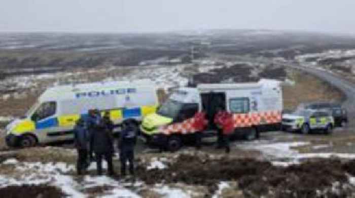 Moorland search for woman, 23, enters second day