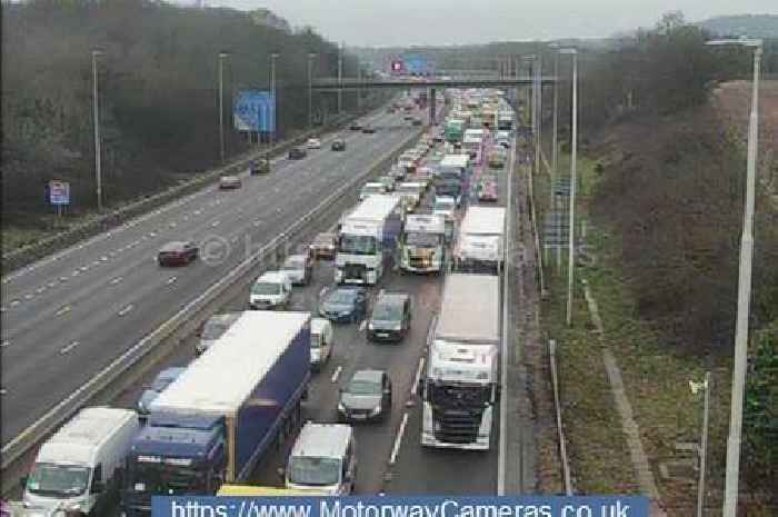 M20 live traffic updates as five mile queues build after coach and lorry crash near Maidstone