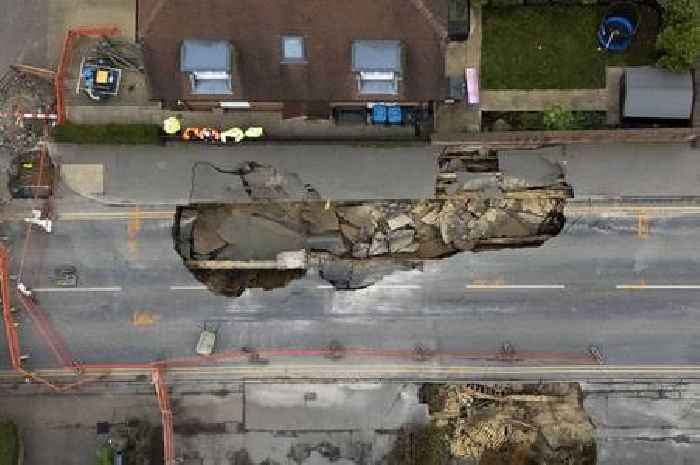 Six evacuated Surrey households allowed to return home after Godstone sinkhole