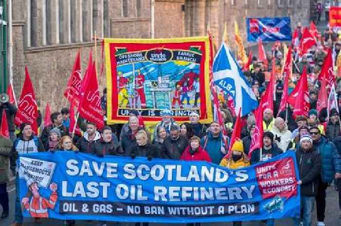 Scottish Labour faces union demonstration outside party conference over Grangemouth closure