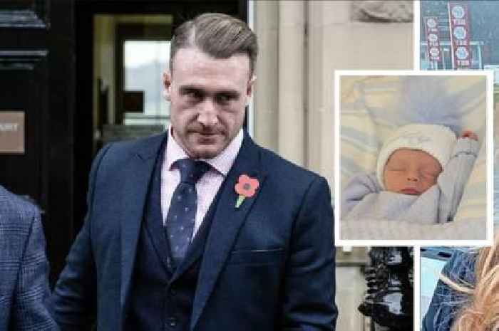 Stuart Hogg's girlfriend gives birth weeks after star convicted of abusing wife