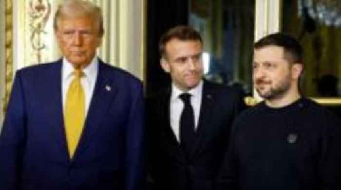 Trump says Starmer and Macron 'haven't done anything' to end Ukraine war